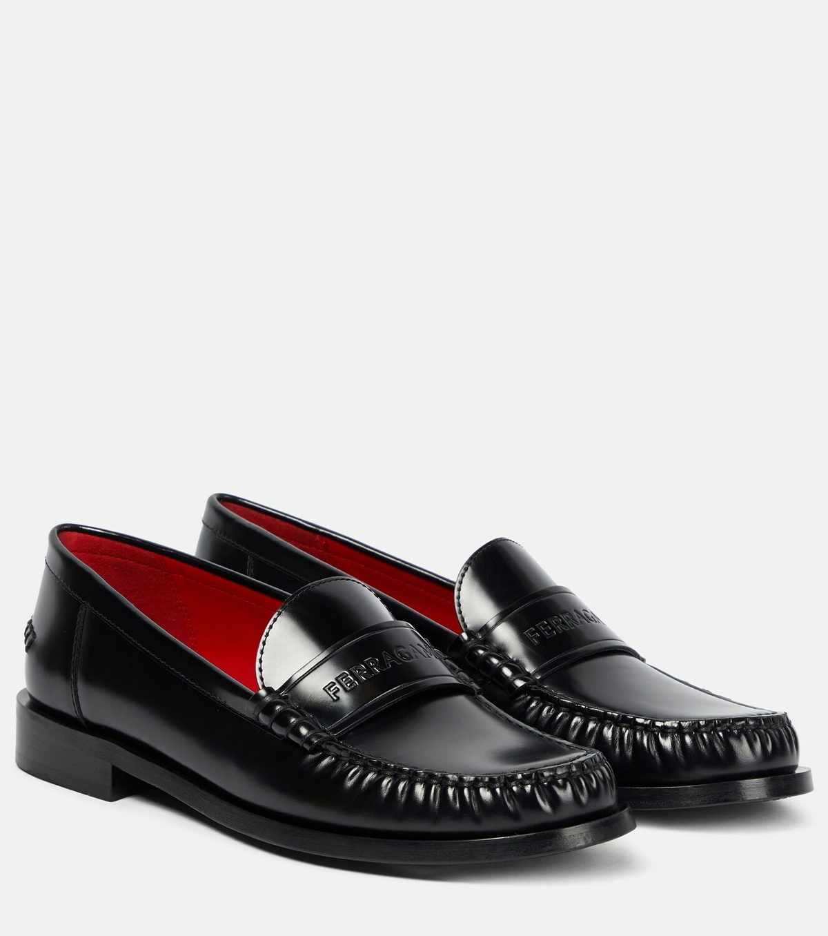 【FERRAGAMO】 IRINA レザーローファー Salvatore Ferragamo Ferragamo Irina Leather Loafer | ShopSimon