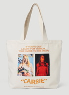 x Carrie Power Tote Bag in Cream
