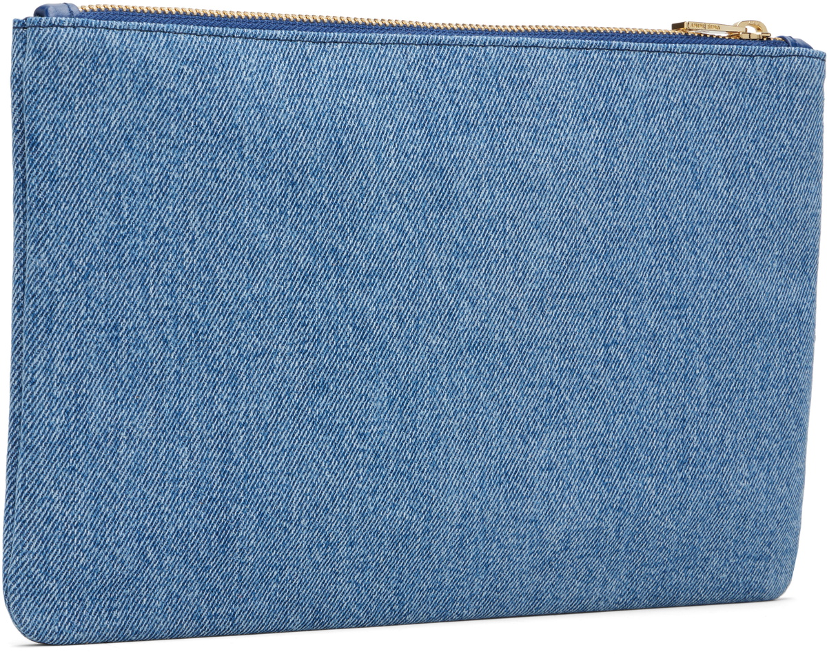 ANINE BING Blue Lili Pouch