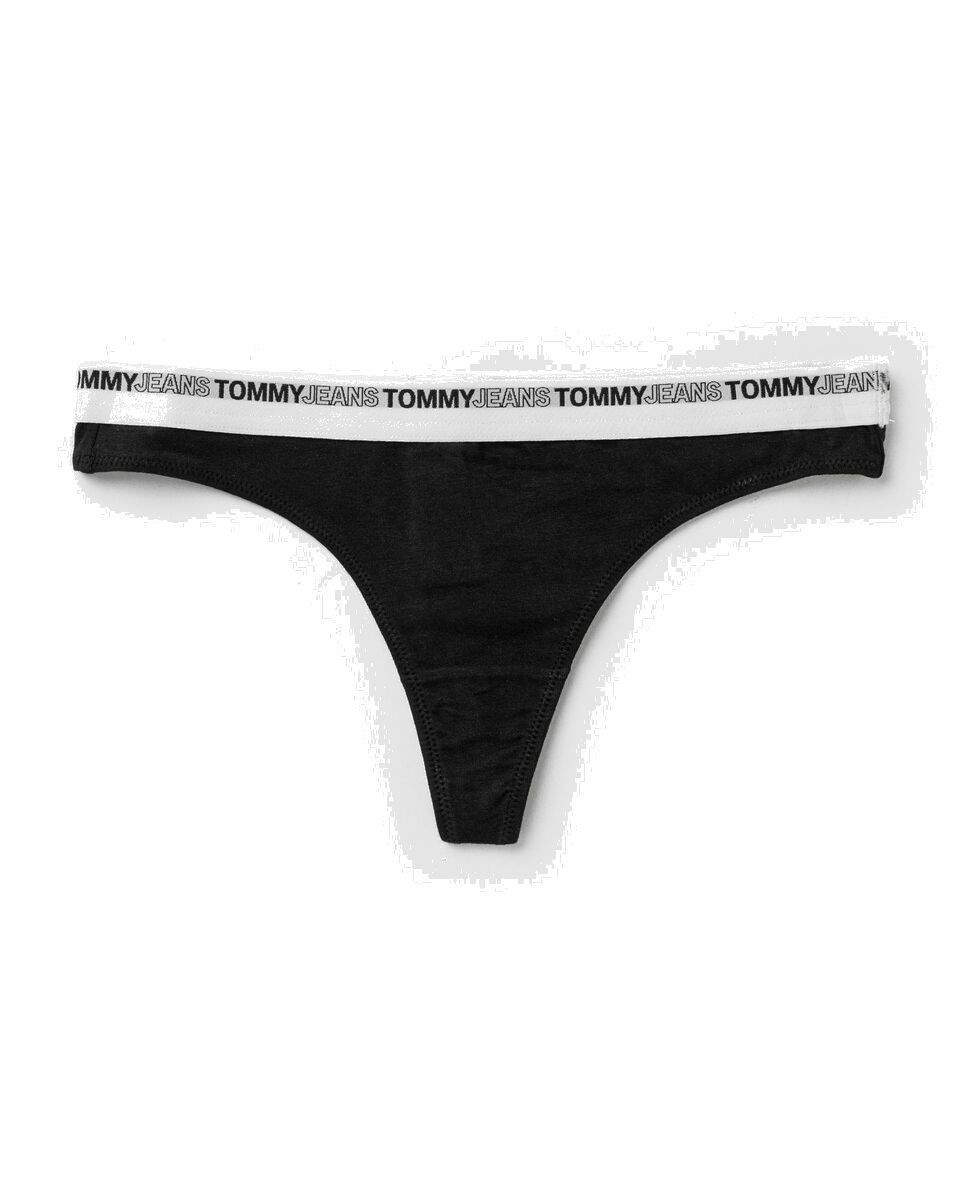 Photo: Tommy Hilfiger Wmns Thong Black - Womens - Panties