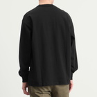 Unlikely Dry Goods Men's Team Logo Long Sleeve T-Shirt in Black