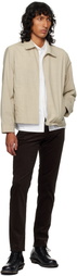 Theory Brown Raffi 5-Pocket Trousers