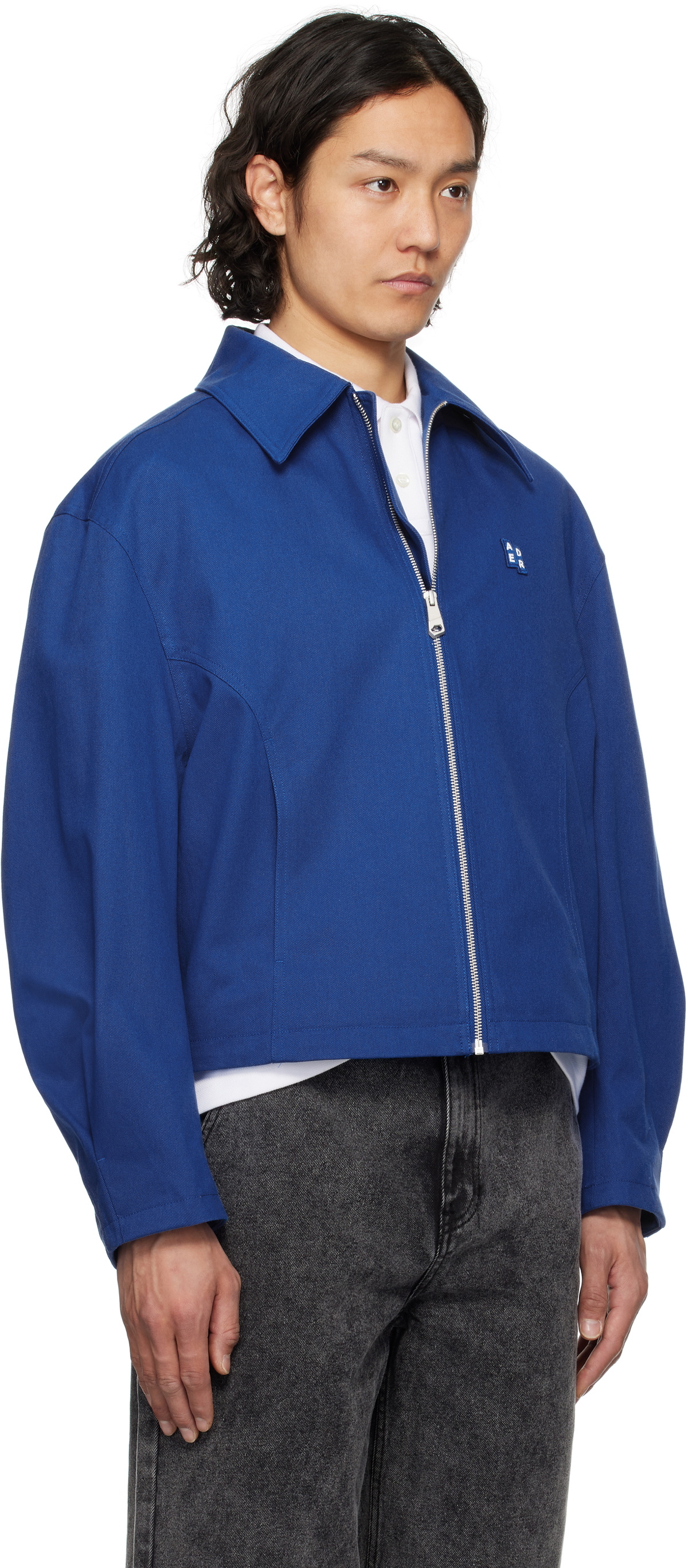 ADER error Blue Sig; TRS Tag 01 Jacket ADER error