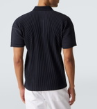 Homme Plissé Issey Miyake Basics pleated polo shirt