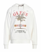 Guess Mens Sweatshirt in White