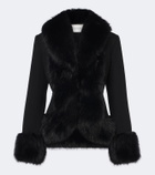 Nina Ricci Wool and cashmere jacket
