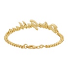 Dolce and Gabbana Gold Logo Bracelet