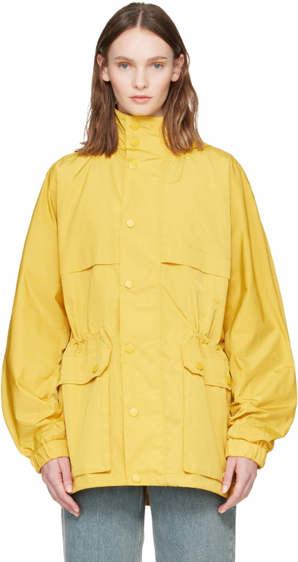 Photo: A.P.C. Yellow Valery Windbreaker Parka Jacket