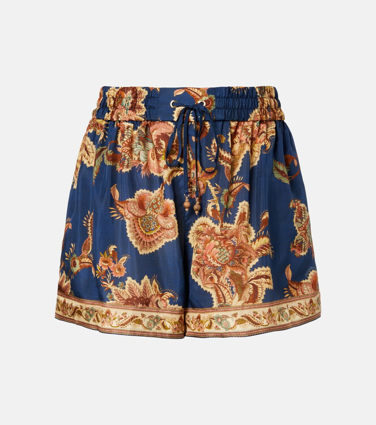 Zimmermann Aster printed silk shorts