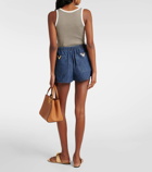 Valentino VGold denim shorts