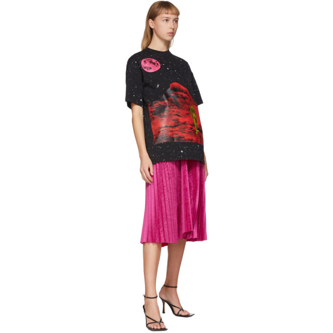 Christopher Kane Black Mountain Lady Star T-Shirt Christopher Kane