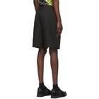 Valentino Black VLTN Tag Bermuda Shorts