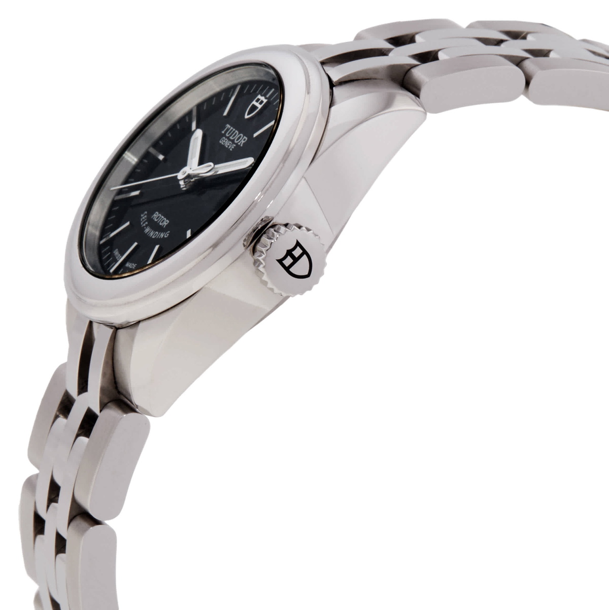 Tudor Glamour Date Automatic Black Dial Ladies Watch 51000-0009