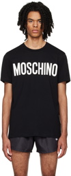 Moschino Black Printed T-Shirt