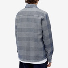 Foret Men's Gentle Check Shirt in Navy Check