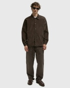 CLOSED COACH JACKET Brown Mens Overshirt