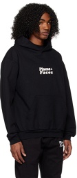 PLACES+FACES Black Printed Hoodie