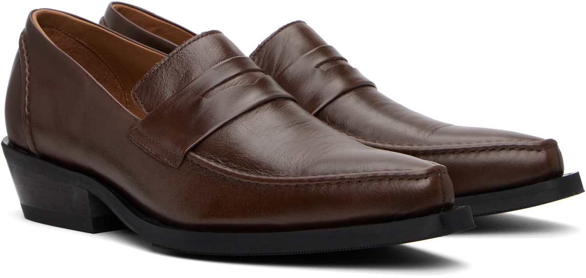 OUR LEGACY Brown Cypher Loafers Our Legacy