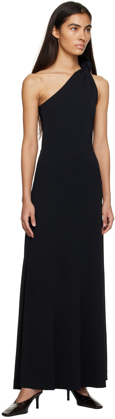 BITE Black Point Midi Dress