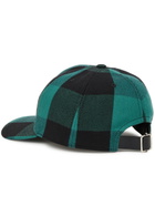 Moncler Genius 7 Moncler Frgmt Checked Cotton cap - Green