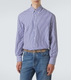 Brunello Cucinelli Striped cotton shirt