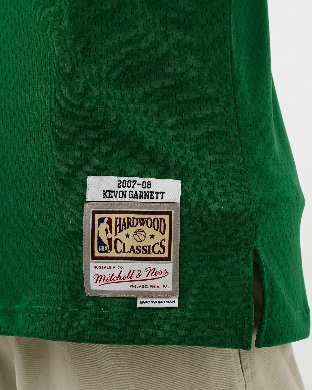 Mitchell & Ness Nba Swingman Jersey Boston Celtics Road 2007 08 Kevin Garnett #5 Green - Mens - Jerseys