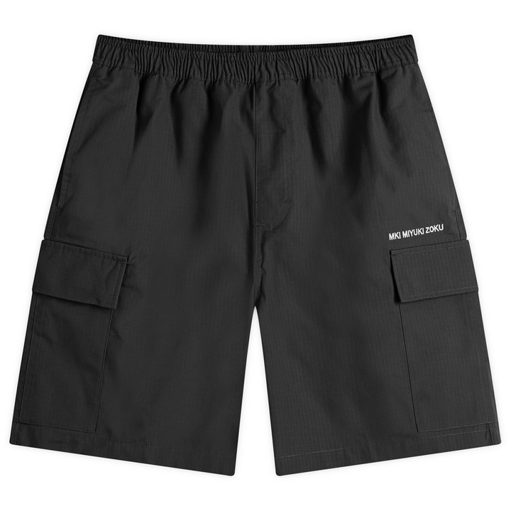 Photo: MKI Men's Ripstop Cargo Shorts in Black