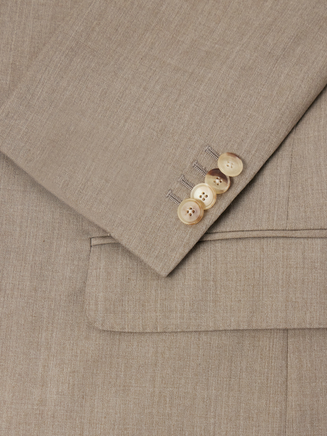 Caruso - Norma Wool Suit Jacket - Neutrals