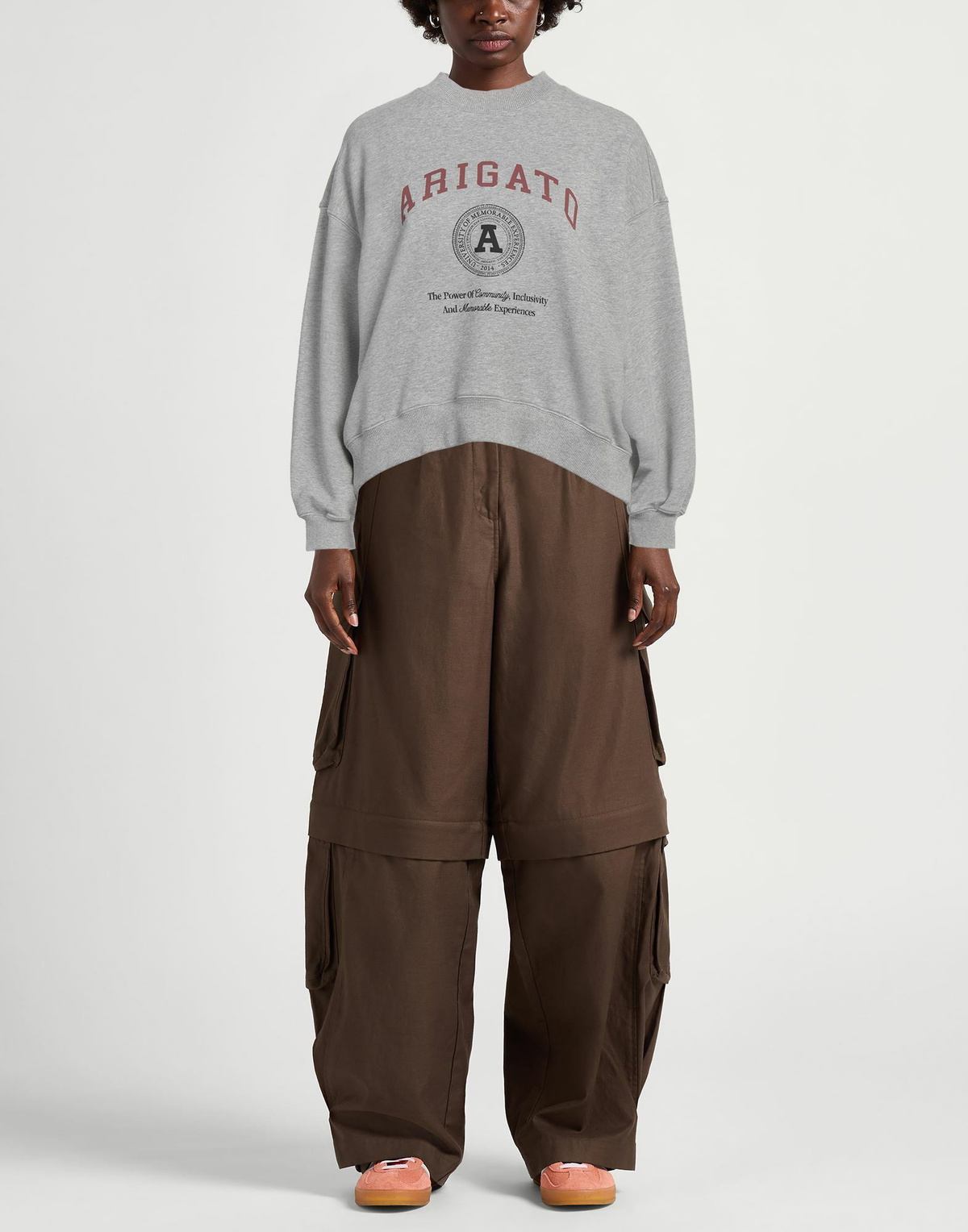 Axel Arigato Womens Sweatshirt Light in Grey