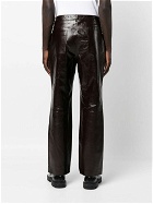 GUCCI - Leather Trousers