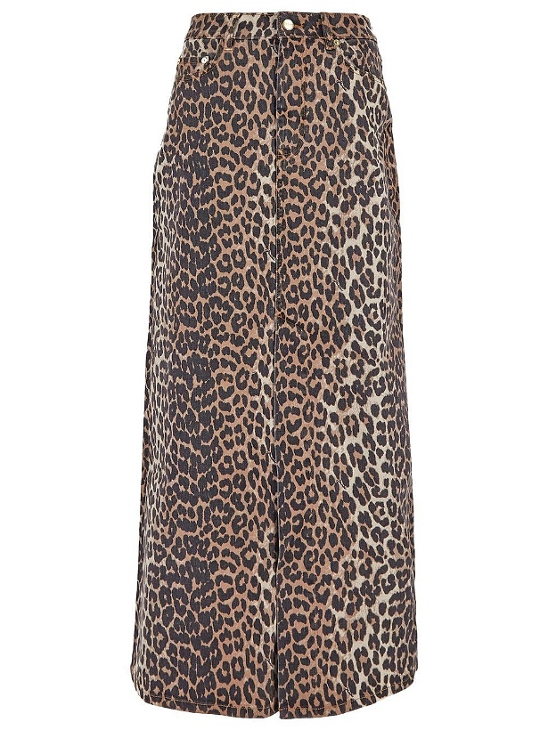 Photo: Ganni Leopard Skirt