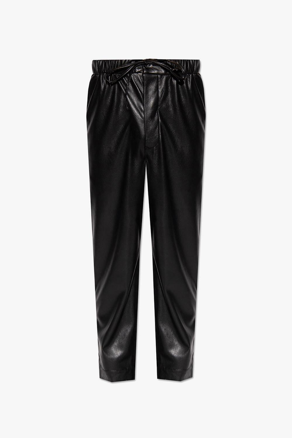 Nanushka jain Trousers In Vegan Leather