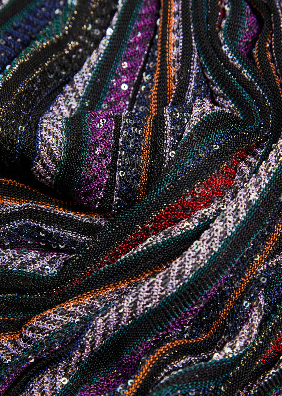 Missoni Striped Fine-knit Trousers Multicoloured
