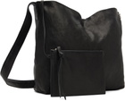 Ann Demeulemeester Black Runa Medium Soft Shoulder Bag
