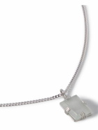 Miansai - Lennox Sterling Silver Quartz Pendant Necklace