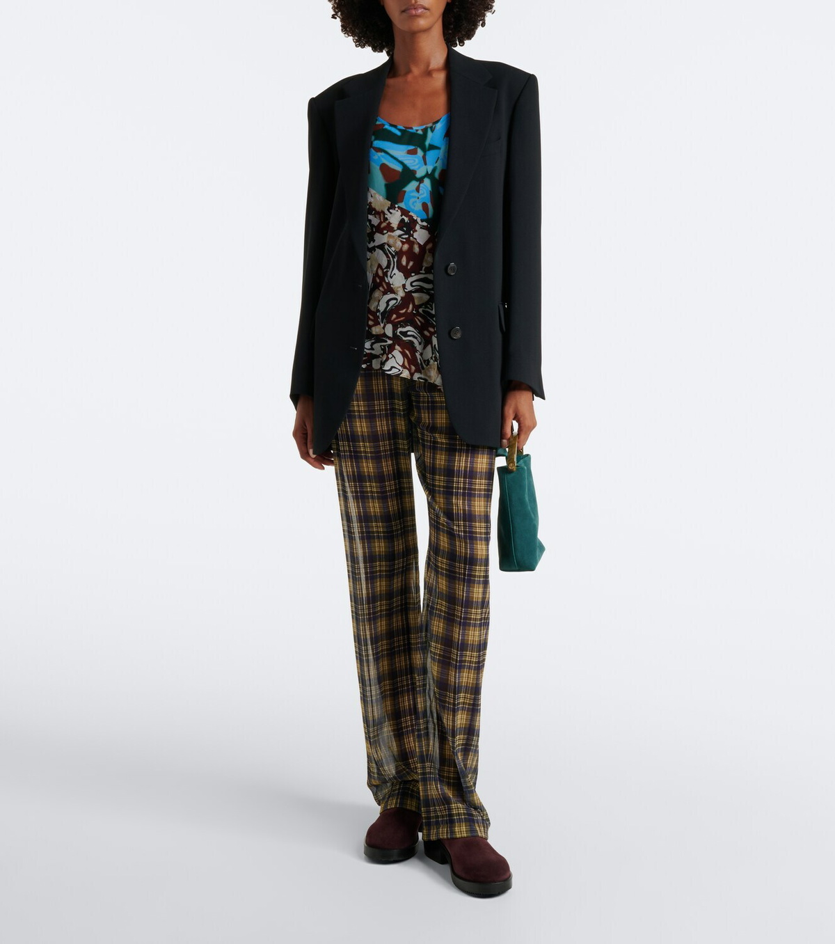Dries Van Noten Suede mules