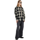 Fear of God ESSENTIALS Black & White Button Up Shirt