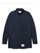WTAPS - Button-Down Collar Cotton-Twill Shirt - Blue