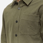 A.P.C. Men's Basile Overdyed Overshirt in Light Khaki