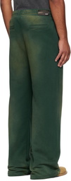 AMIRI Green 'MA' Crest Sweatpants