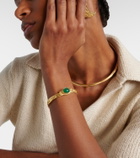 Ysso Delphi 24kt gold-plated bangle