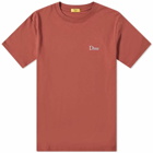 Dime Men's Classic Logo T-Shirt in Washed Maroon