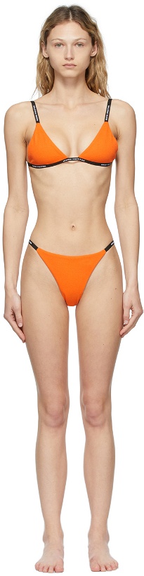 Photo: Heron Preston Orange Triangle Bikini