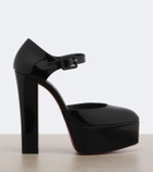 Christian Louboutin Jenna patent leather platform pumps