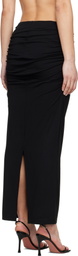 Entire Studios Black Surge Maxi Skirt