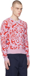 Vivienne Westwood Purple Iron Orb Sweater
