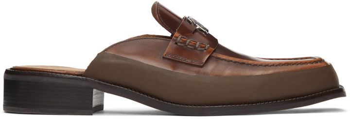 Photo: MISBHV Brown Slip-On Penny Loafers