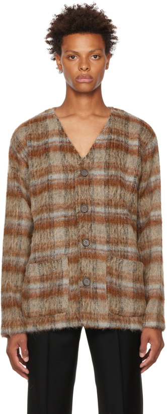 Photo: Our Legacy Brown Check Cardigan