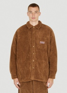 Teddy Overshirt in Brown