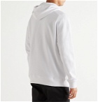 Givenchy - Logo-Detailed Loopback Cotton-Jersey Hoodie - White